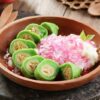 Es Pisang Ijo Makasar menu takjil berbuka puasa. 