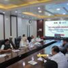 Wakil Bupati Tanjung Jabung Barat, Dr. H. Katamso memimpin jalannya peluncuran Indikator Indeks Pencegahan Korupsi Daerah (IPKD) Monitoring Center for Prevention (MCP) Tahun 2025, Rabu (5/3). (Foto: Prokopim Tanjab Barat)
