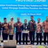 Gubernur Al Haris Pimpin High Level Meeting TPID Provinsi Jambi 2025, Jumat (14/3). (Foto: Ist/portalone.net)