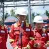 Gubernur Jambi Al Haris menghadiri peresmian Lapangan Akatara Jadestone Energy (Lemang) PTE. LTD yang dipusatkan di Akatara Field, Desa Bram Itam Kiri, Kecamatan Bram Itam, Kabupaten Tanjung Jabung Barat, Rabu (16/04).