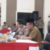 Wagub Jambi Abdullah Sani dan Kapolda Krisno Siregar Bersama Peserta Rakor Bahas Ketahanan Pangan Provinsi Jambi.