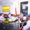 Danpas 1 Korps Brimob Polri Disambut Kapolda Jambi di Mapolda Jambi