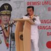 Gubernur Jambi Al Haris menyerahkan remisi secara simbolis kepada narapidana di Lapas Kelas IIA Jambi pada peringatan HUT ke-80 RI.