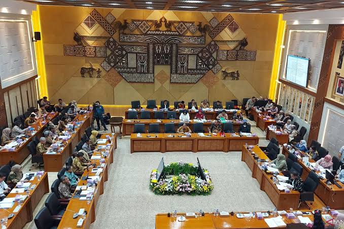 Ruang rapat DPR RI