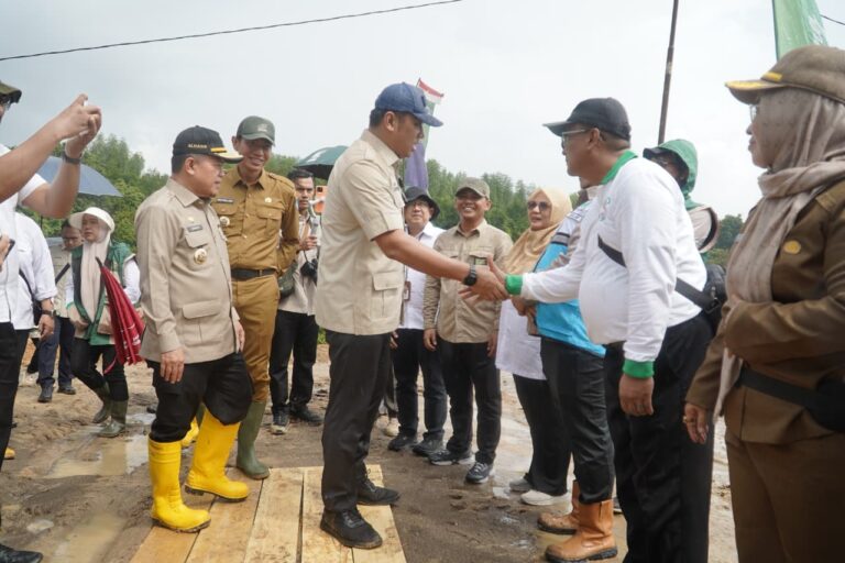 Genjot Swasembada Pangan, Gubernur Al Haris Dampingi Wamentan Tanam Padi di Batang Hari