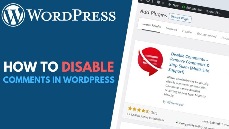 Lelah Diserbu Spam? Ini Cara Mudah Menonaktifkan Kolom Komentar di WordPress