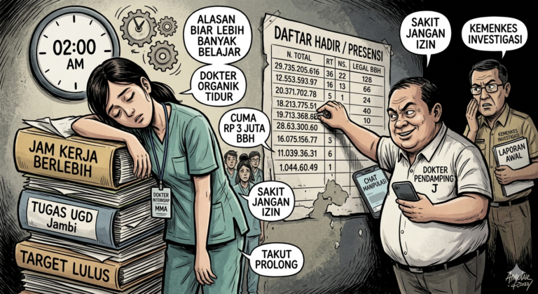 Kemenkes Ungkap Temuan Investigasi Kematian Dokter Internship di Jambi: Jam Kerja Berlebih dan Manipulasi Data