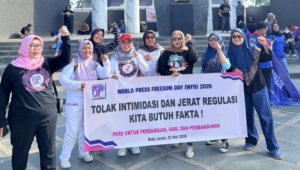 Indeks Kebebasan Pers RI 2026 Anjlok ke Peringkat 129, FJPI Jambi Gelar Orasi Damai