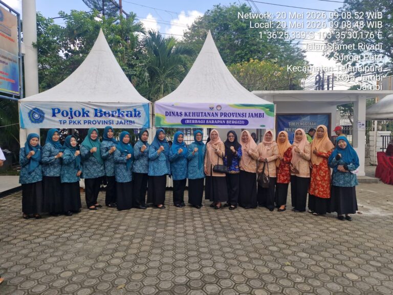 Wujud Kepedulian, TP PKK Jambi Rutin Gelar ‘Rabu Berkah’ Sarapan Gratis