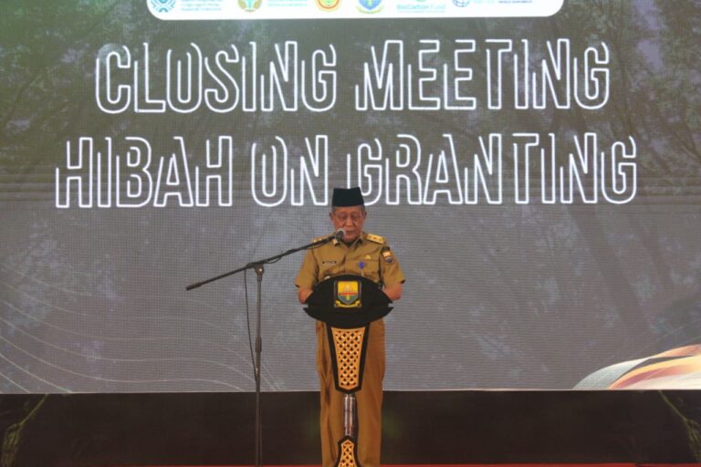 Tutup Fase Pra-Investasi BioCF ISFL, Wagub Jambi: Hutan Jadi Sumber Kesejahteraan!
