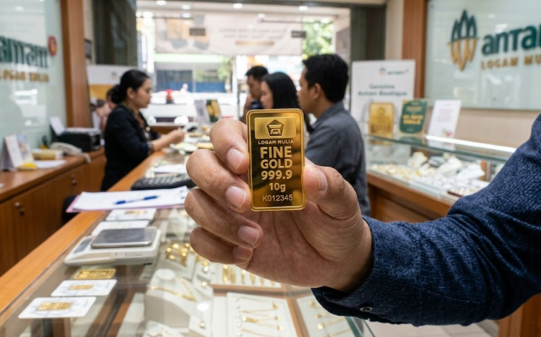 Harga Emas Antam Hari Ini Turun Rp 20.000 per Gram, Simak Rincian Lengkapnya