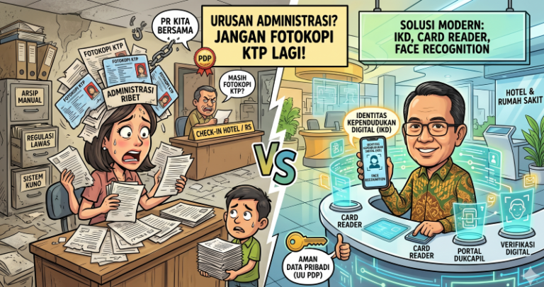 Gak Perlu Kasih KTP Lagi? Dirjen Dukcapil: Check-in Hotel & Ke RS Bisa Pakai Kartu Lain!