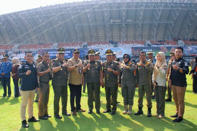 Wagub Jambi Hadiri HUT Damkar hingga Satpol PP di Palembang, Ini Pesannya