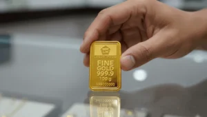 Harga Emas Antam di Pegadaian Terkoreksi, Pasar Global Masih Berada di Bawah Tekanan