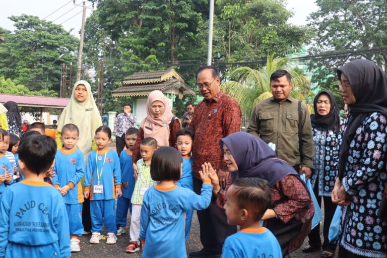 Bunda PAUD Jambi Tinjau MPLS CBC Mawaddah Warrahmah, Soroti Pentingnya Penanganan Disleksia