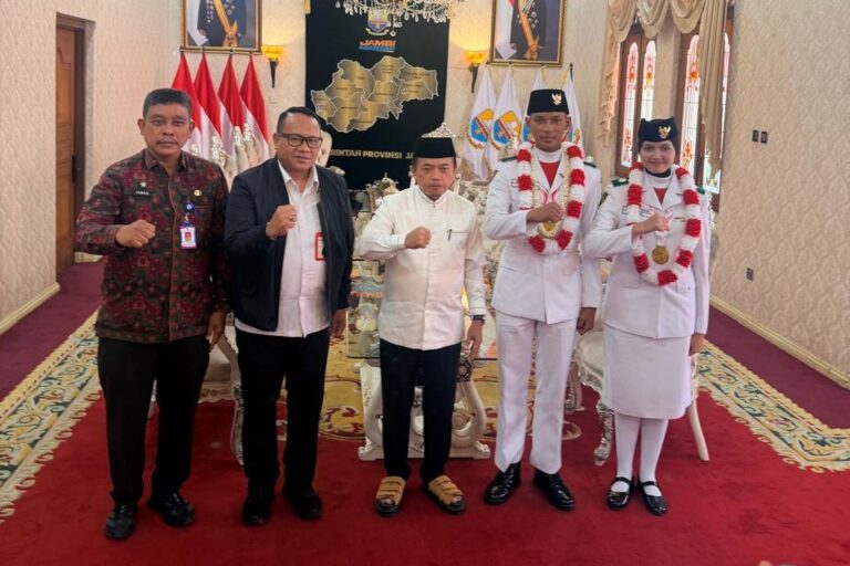 Sambut Paskibraka Nasional, Gubernur Al Haris Harap Makin Banyak Anak Jambi Tampil di Tingkat Nasional