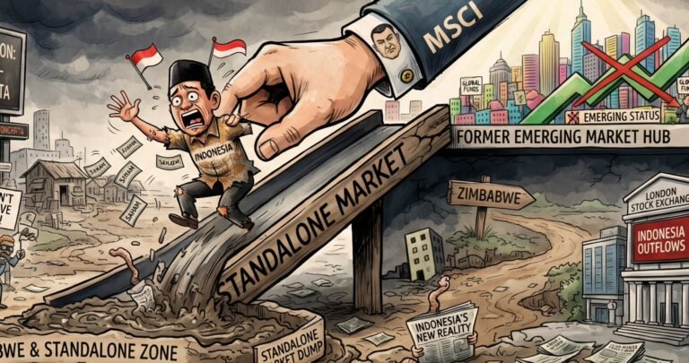 MSCI Wacanakan Indonesia “Turun Kasta” ke Level Zimbabwe, Ini Skenario Terburuknya