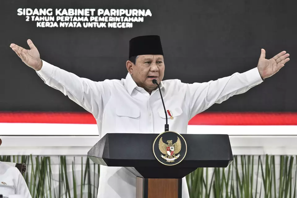 Prabowo Jawab Isu Kabinet Gemuk, Wanti-Wanti Intervensi Asing, hingga Gertak MSCI
