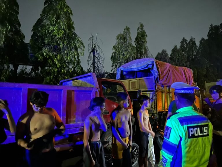Polda Jambi Amankan 11 Remaja dan Sita Tujuh Motor Terkait Aksi Balap Liar